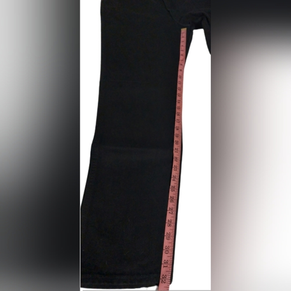 Black 15x 32 Wrangler Tapered Leg Slim Fit NBP - Picture 8 of 9